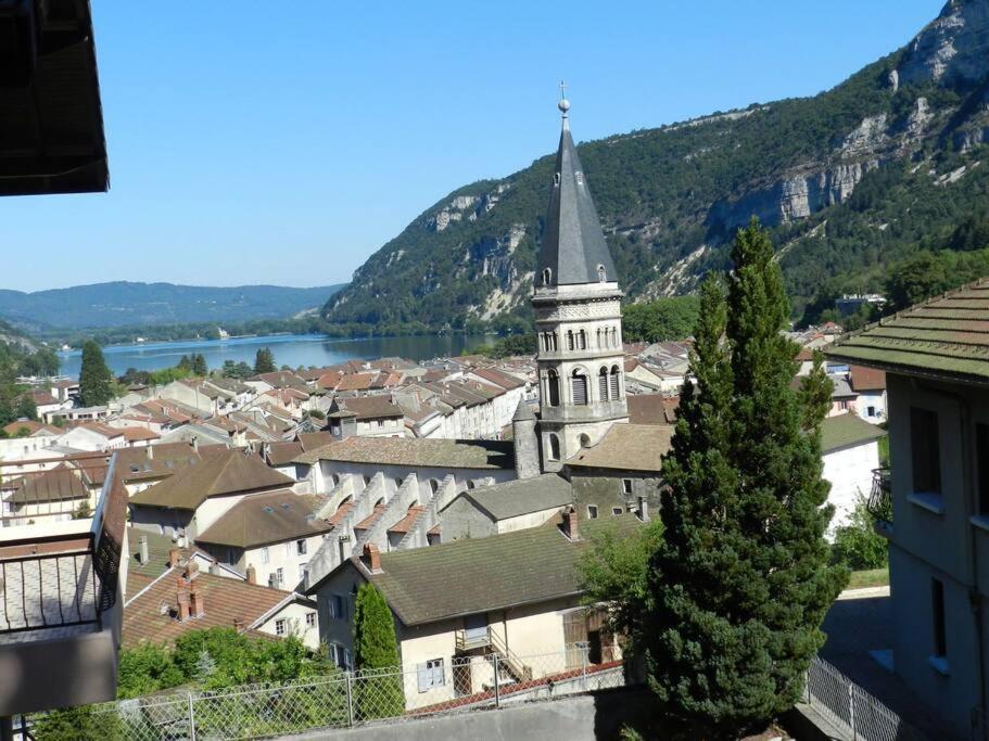 Joli Appartement En Face De Lac Nantua Exterior photo